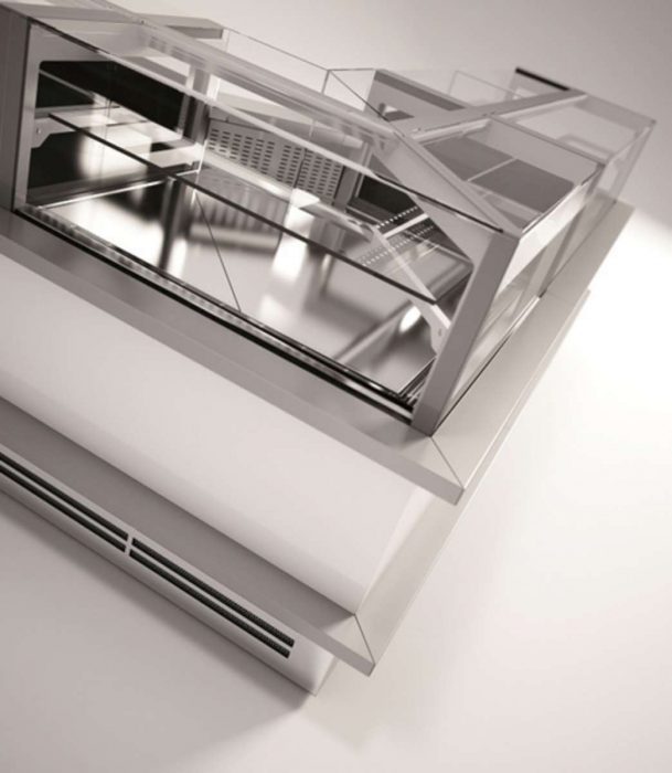RVC 2M || LA ROSSA VENTILATED DISPLAY, 1000MM